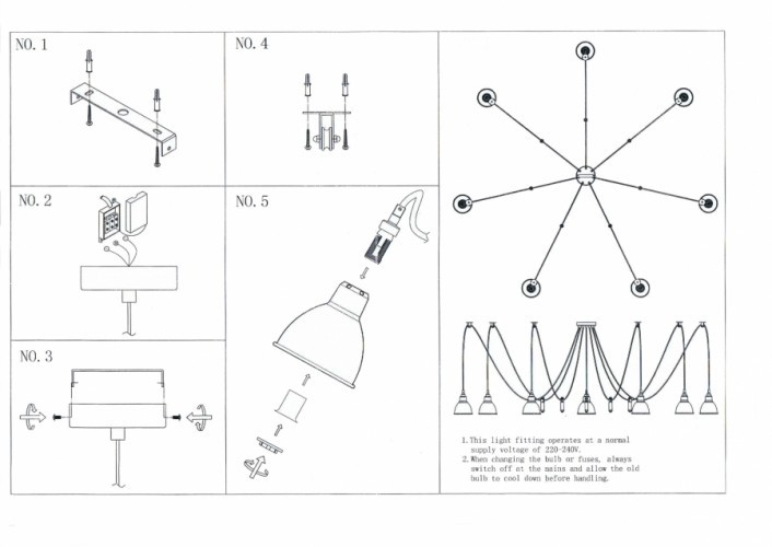761077 (MD17003036-7A) Люстра ACROBATA 7х40W E14 ЧЕРНЫЙ (в комплекте) 761077 (MD17003036-7A) Люстра ACROBATA 7х40W E14 ЧЕРНЫЙ (в комплекте)