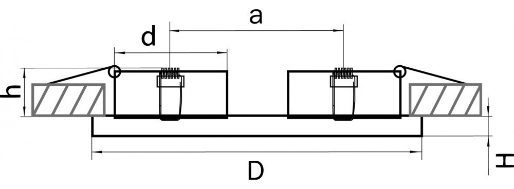 Lightstar Светильник INTERO 16 HP16х2 СЕРЫЙ (в комплекте) Lightstar Светильник INTERO 16 HP16х2 СЕРЫЙ (в комплекте)