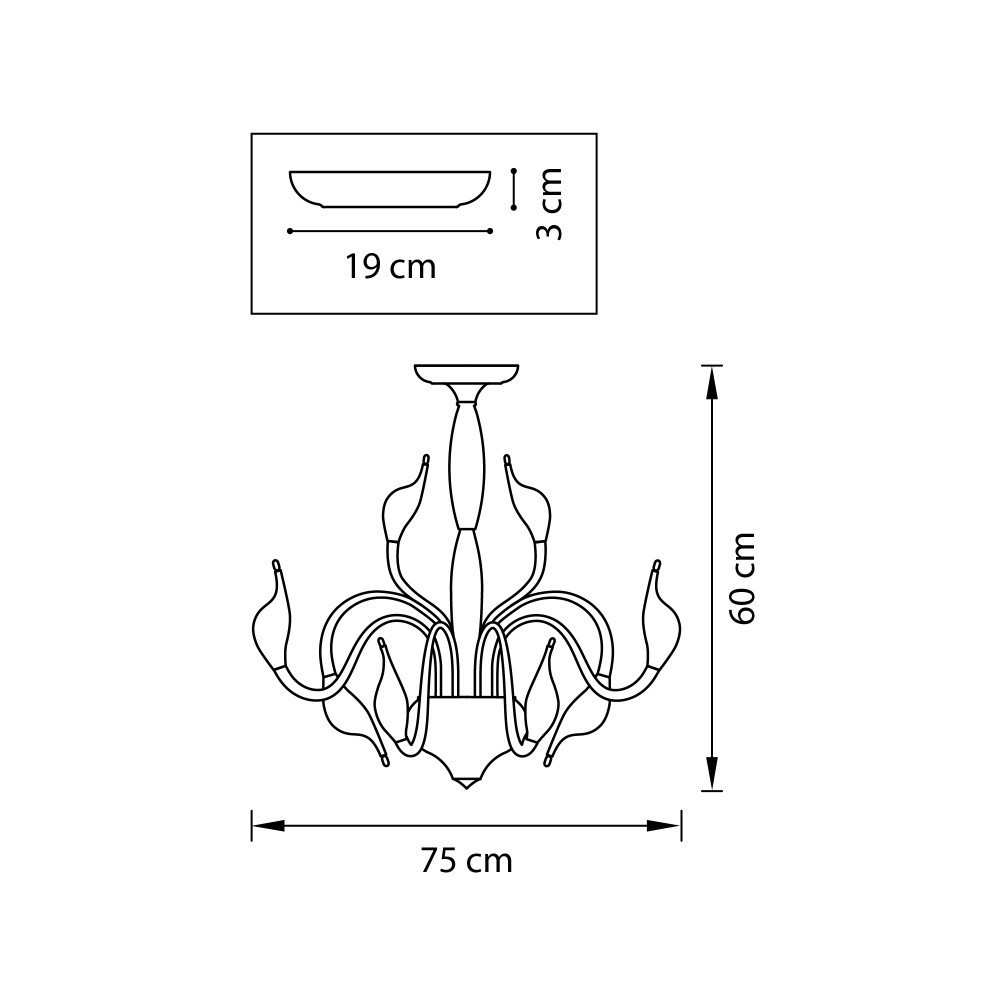 Lightstar (MX8098-12A) Люстра потол. Cigno collo 12х20W G4 ХРОМ (в комплекте) Lightstar (MX8098-12A) Люстра потол. Cigno collo 12х20W G4 ХРОМ (в комплекте)